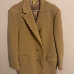 Jos A Bank Tan Trench Coat XL